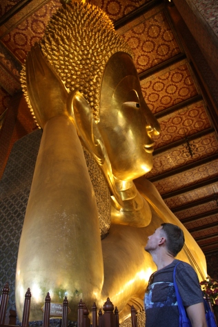 Le buddha géant couché, Wat Pho, Bangkok