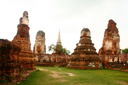 Ruines d'Ayutthaya, ancienne capitale du Royaume de Siam
